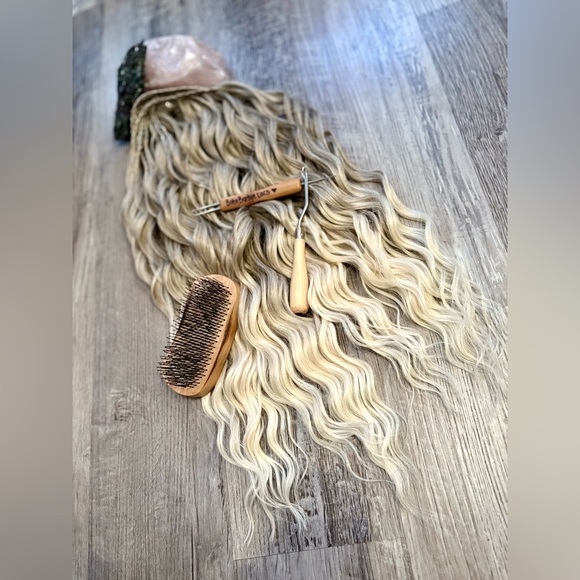 Boho Barbie Locs BRUSHABLE Synthetic Anna Curl Dreadlocs - Picture 3 of 8